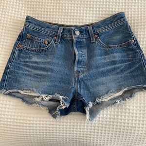 Levi’s denim shorts